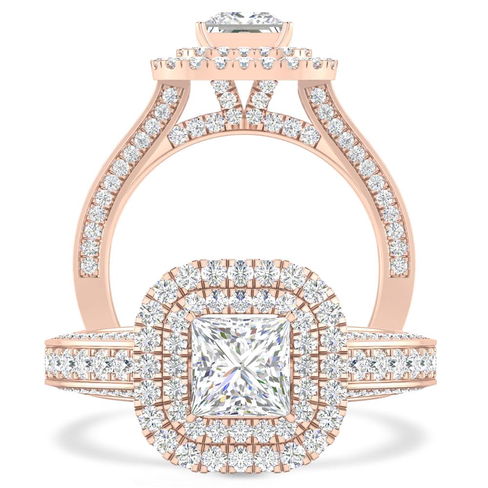 Rose Gold - Diamond