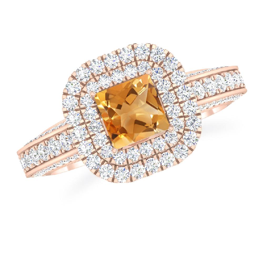 Rose Gold - Citrine