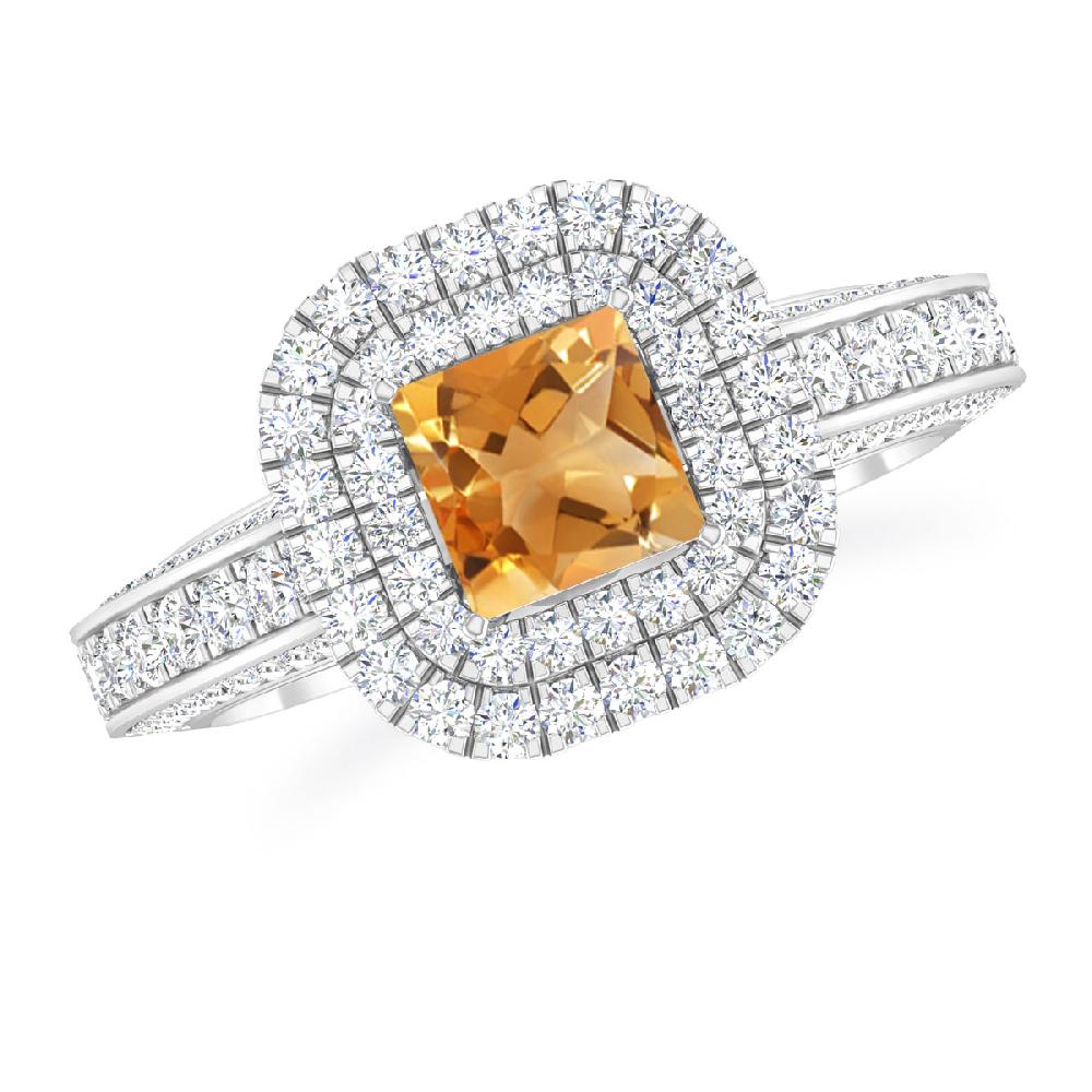 White Gold - Citrine