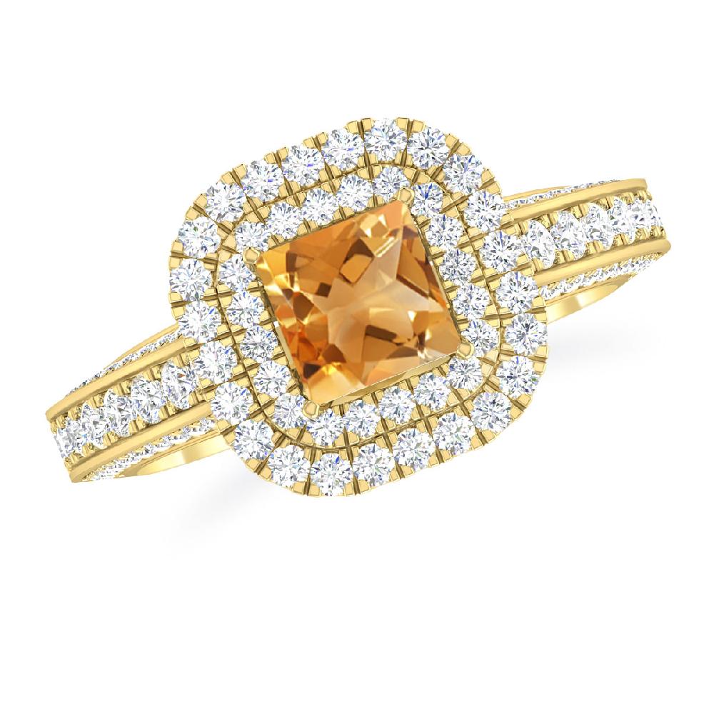 Yellow Gold - Citrine