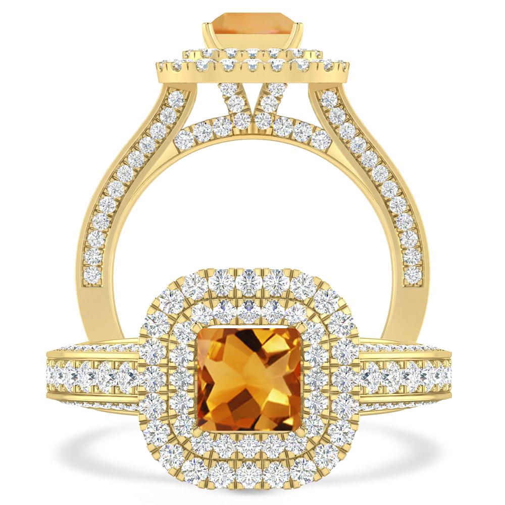 Yellow Gold - Citrine