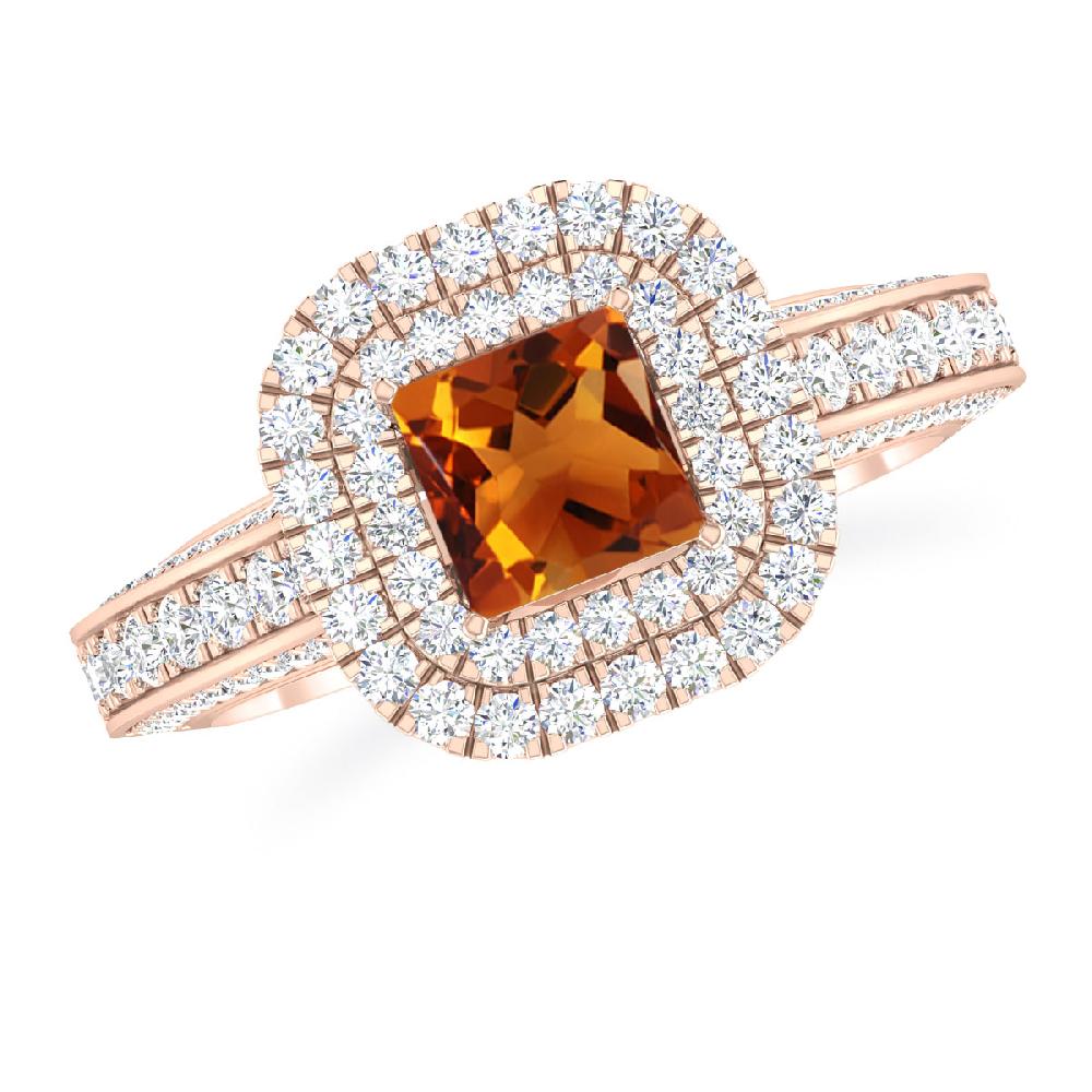 Rose Gold - Citrine