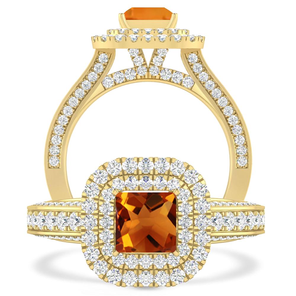 Yellow Gold - Citrine