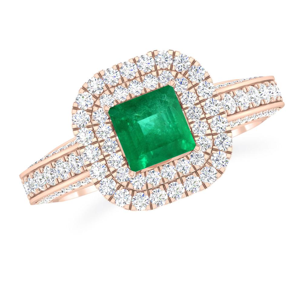 Rose Gold - Emerald