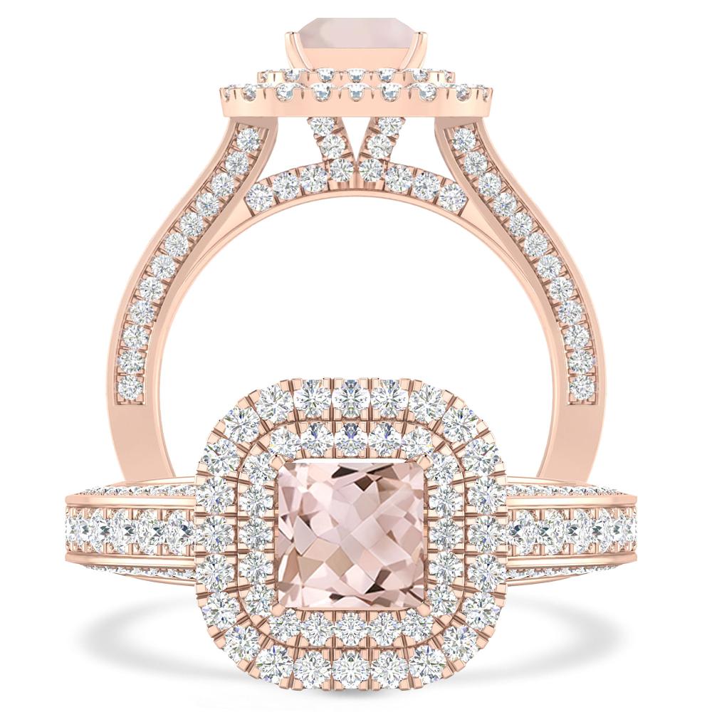 Rose Gold - Morganite