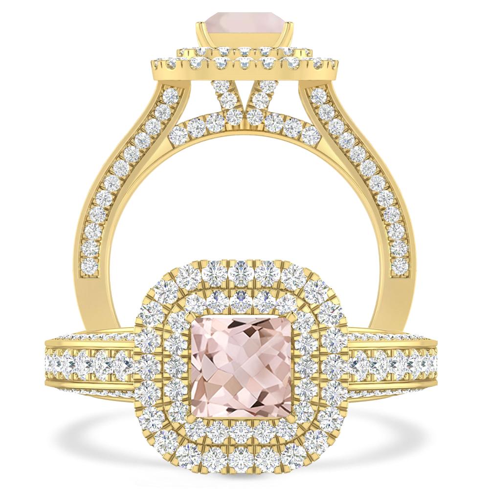 Yellow Gold - Morganite