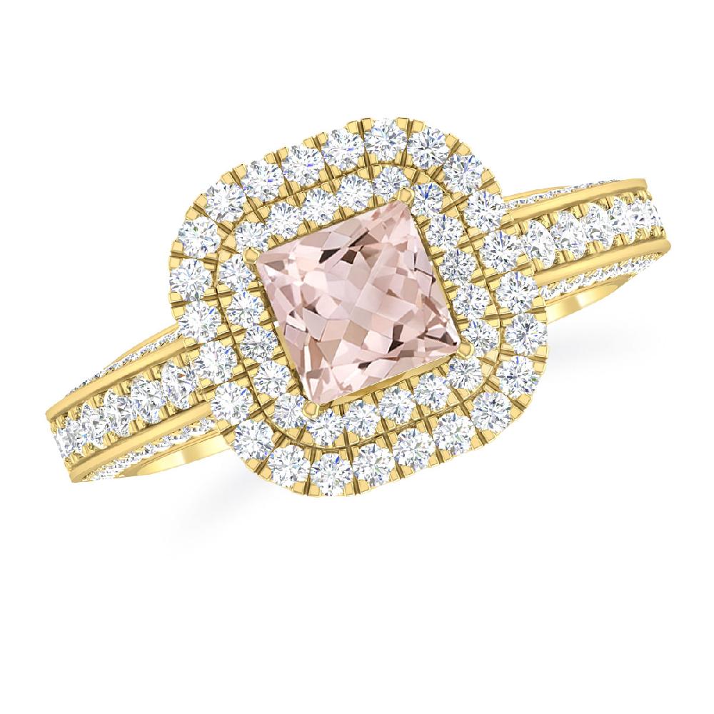 Yellow Gold - Morganite