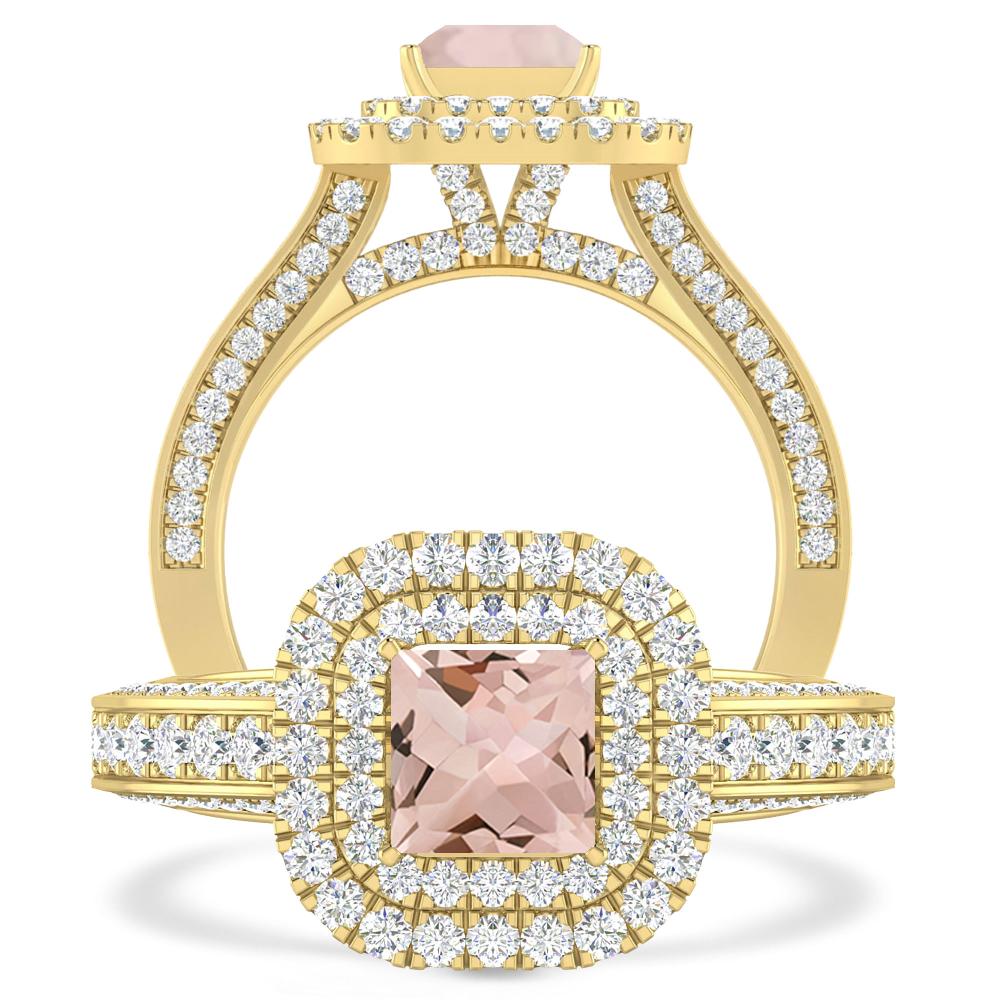 Yellow Gold - Morganite