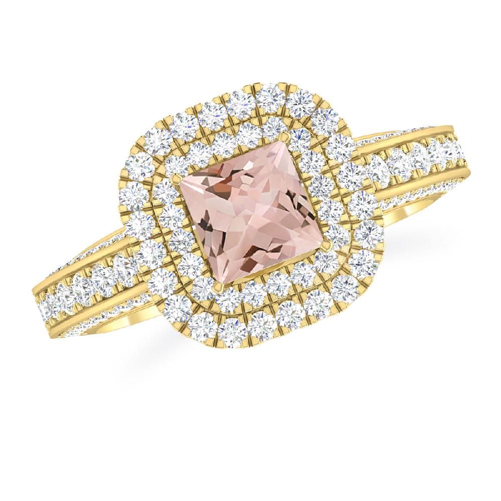 Yellow Gold - Morganite