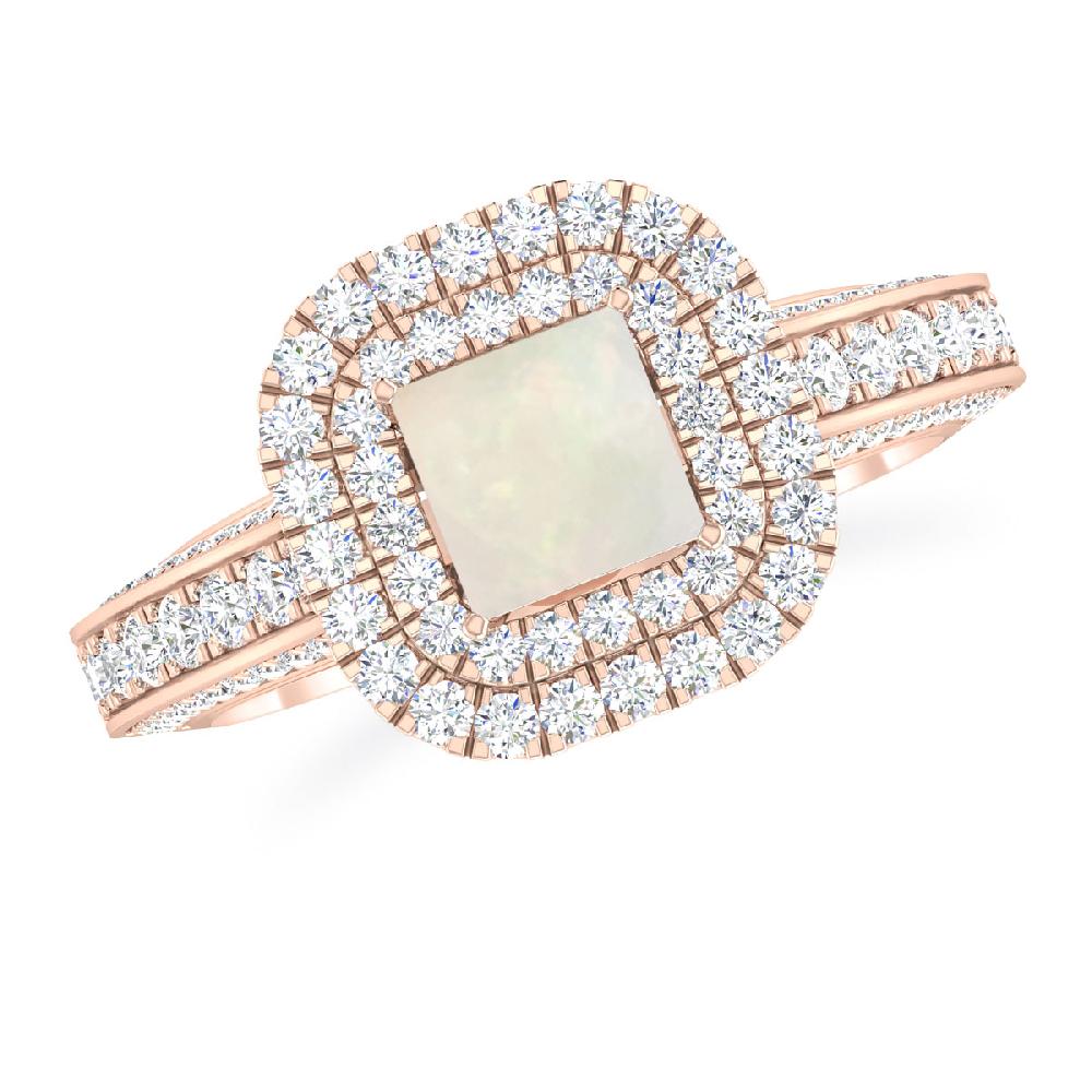 Rose Gold - Opal