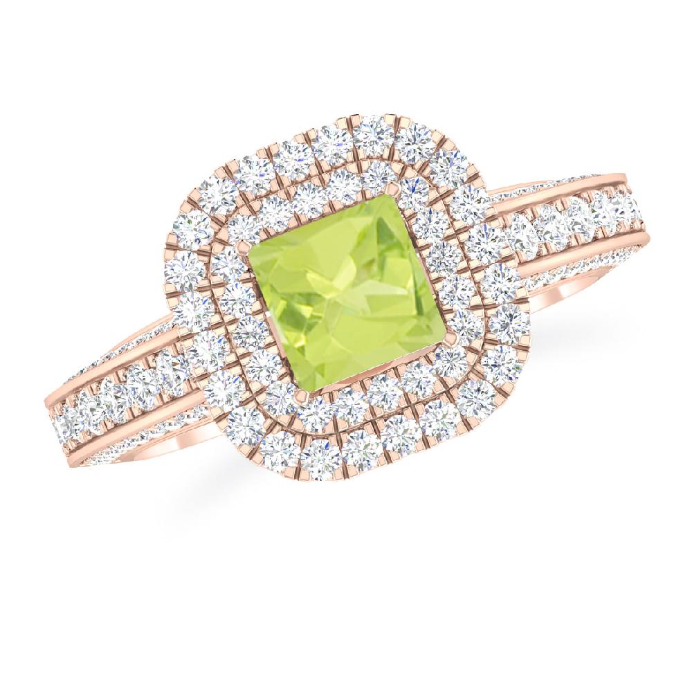 Rose Gold - Peridot