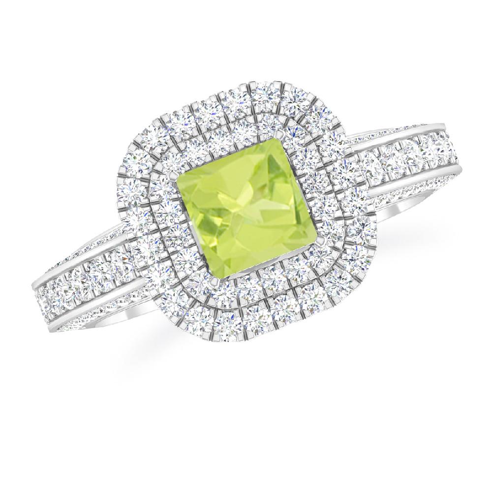 White Gold - Peridot