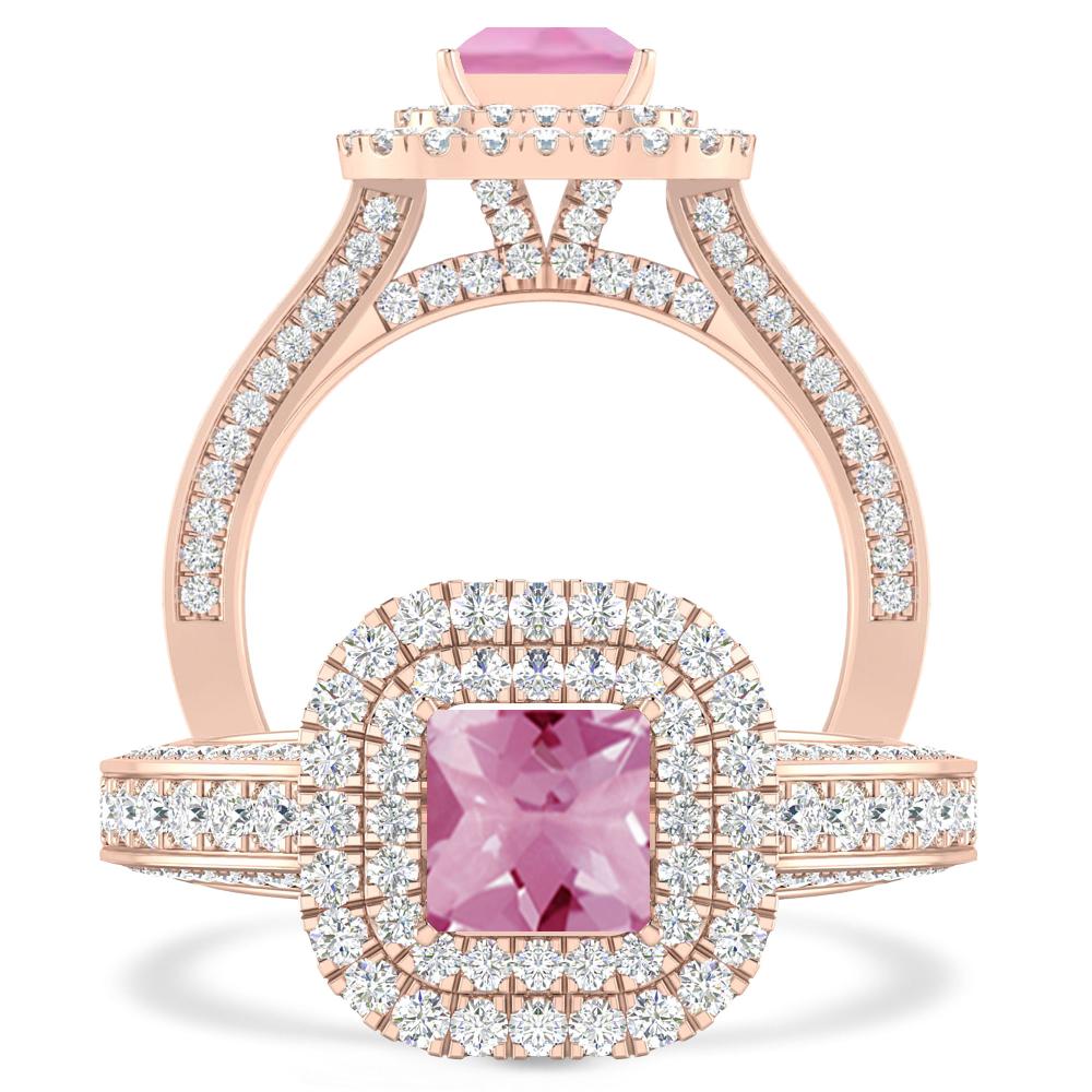 Rose Gold - Pink Tourmaline