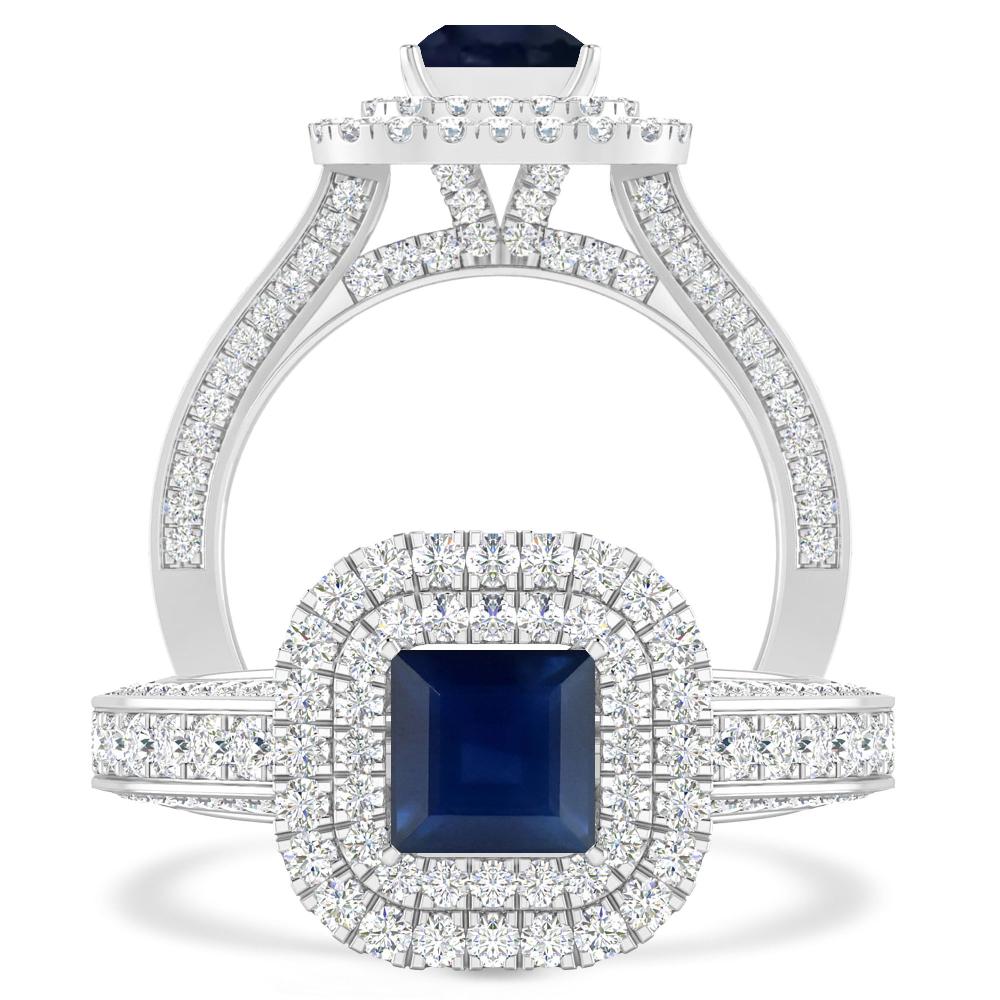 White Gold - Sapphire