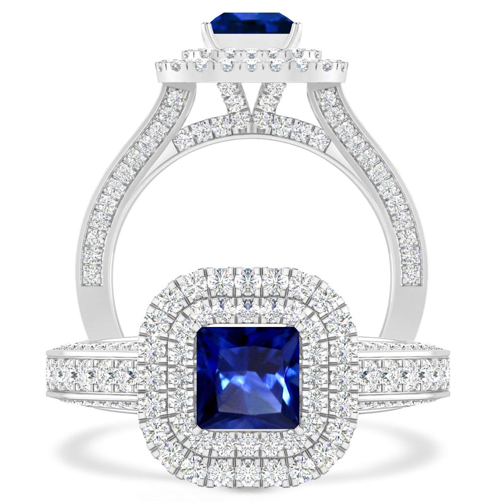 White Gold - Sapphire