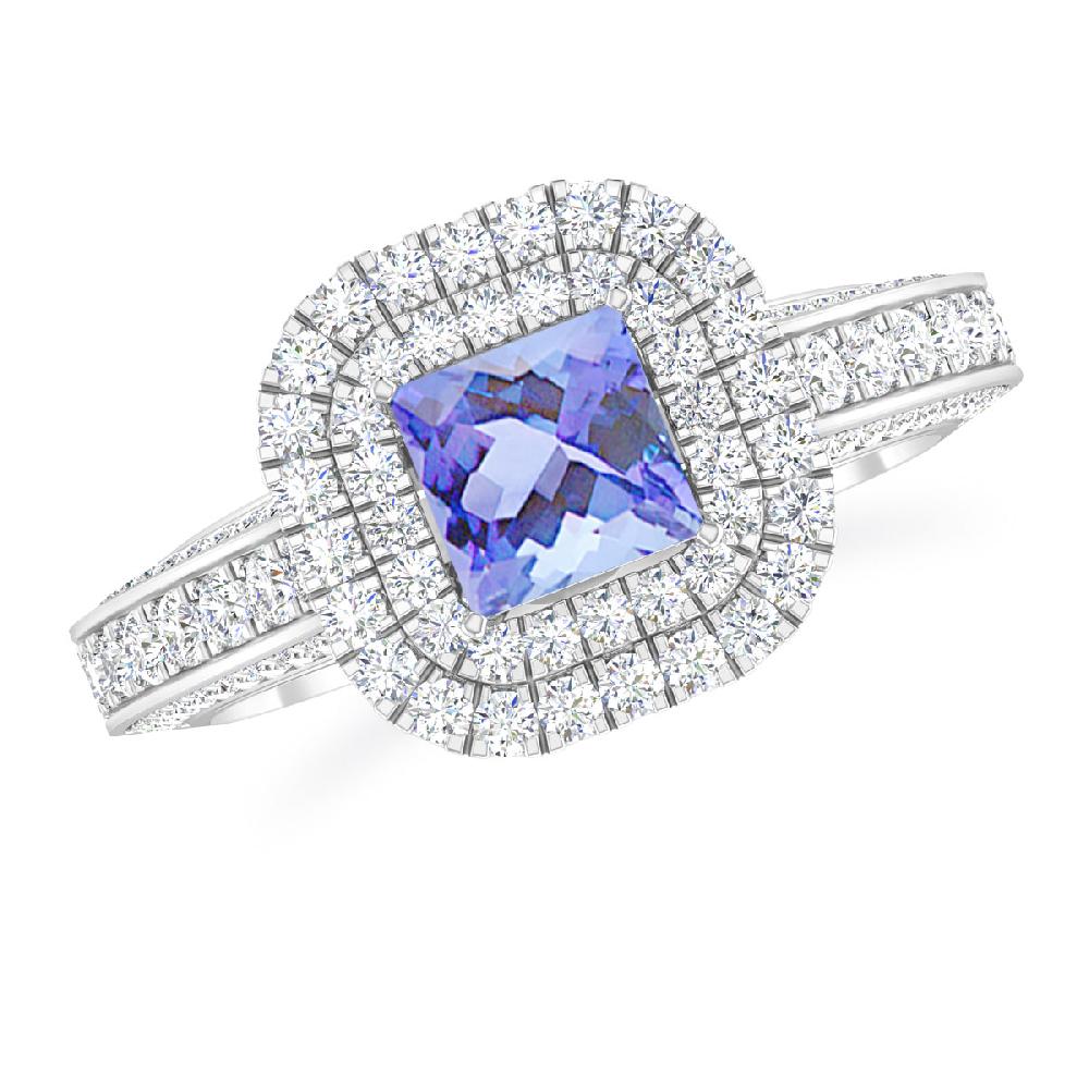 White Gold - Tanzanite