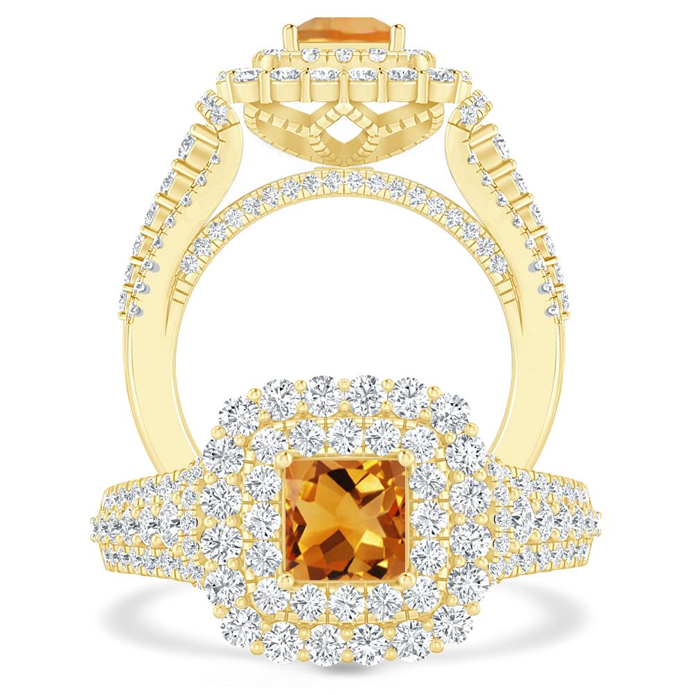 Yellow Gold - Citrine