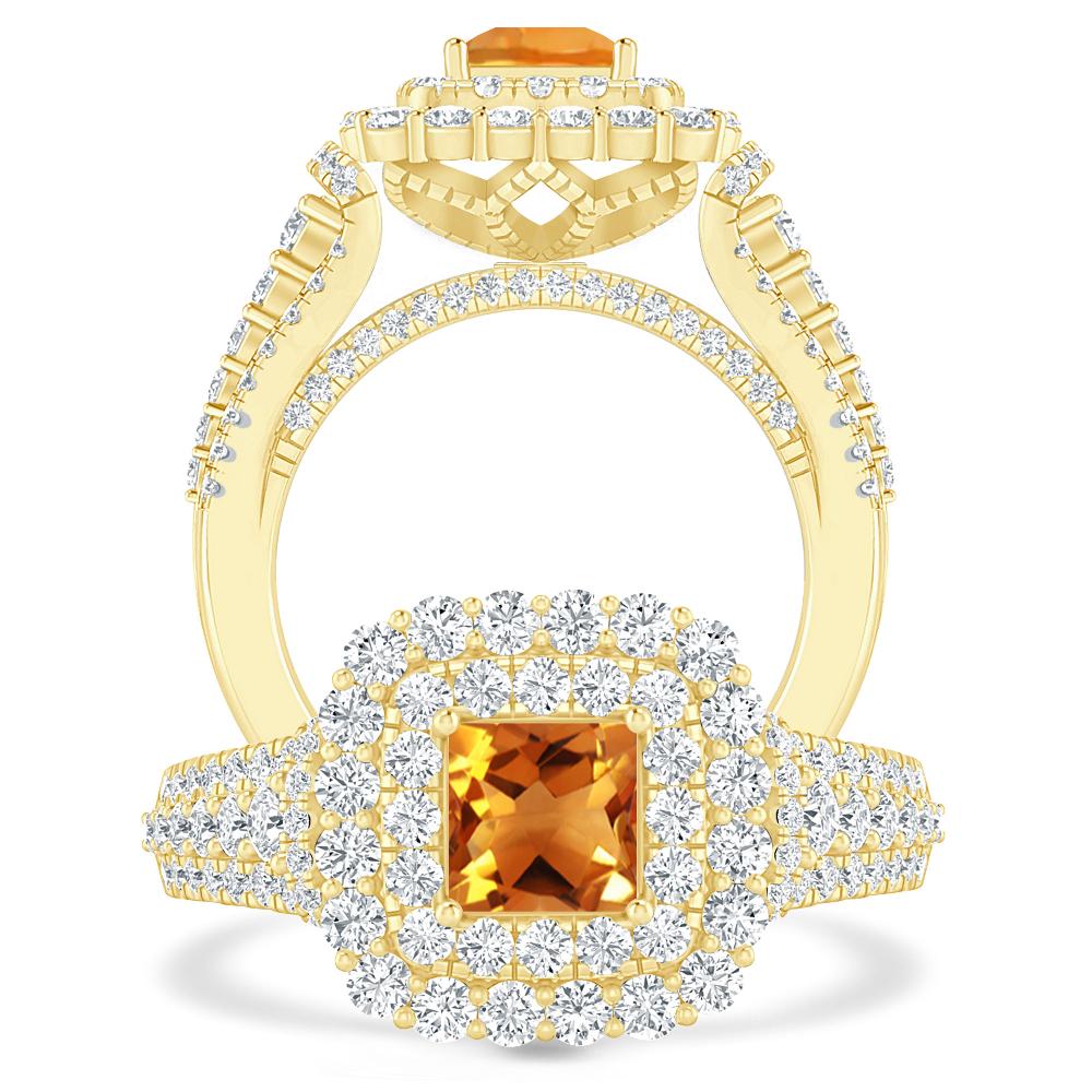 Yellow Gold - Citrine