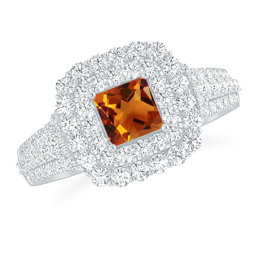 White Gold - Citrine