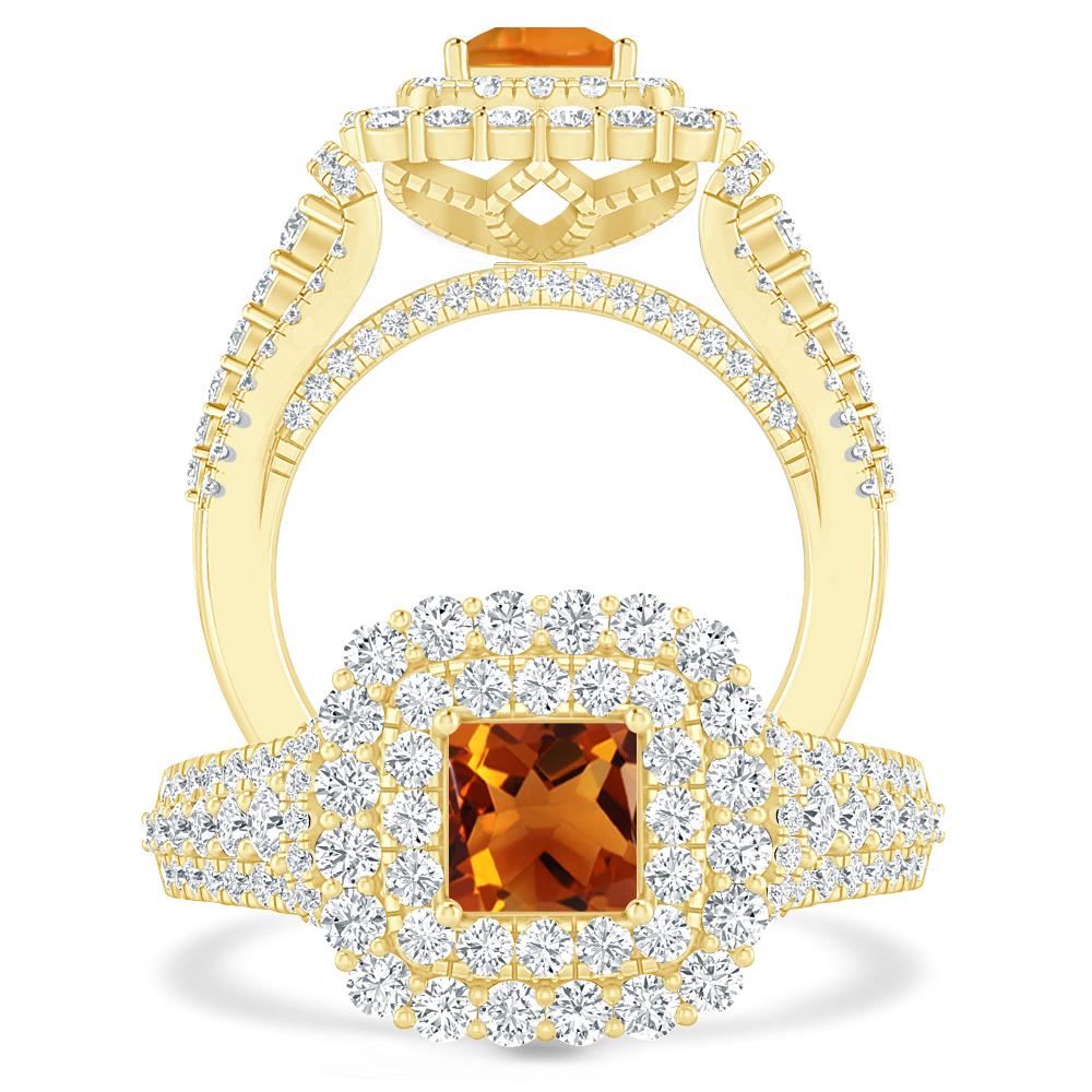 Yellow Gold - Citrine