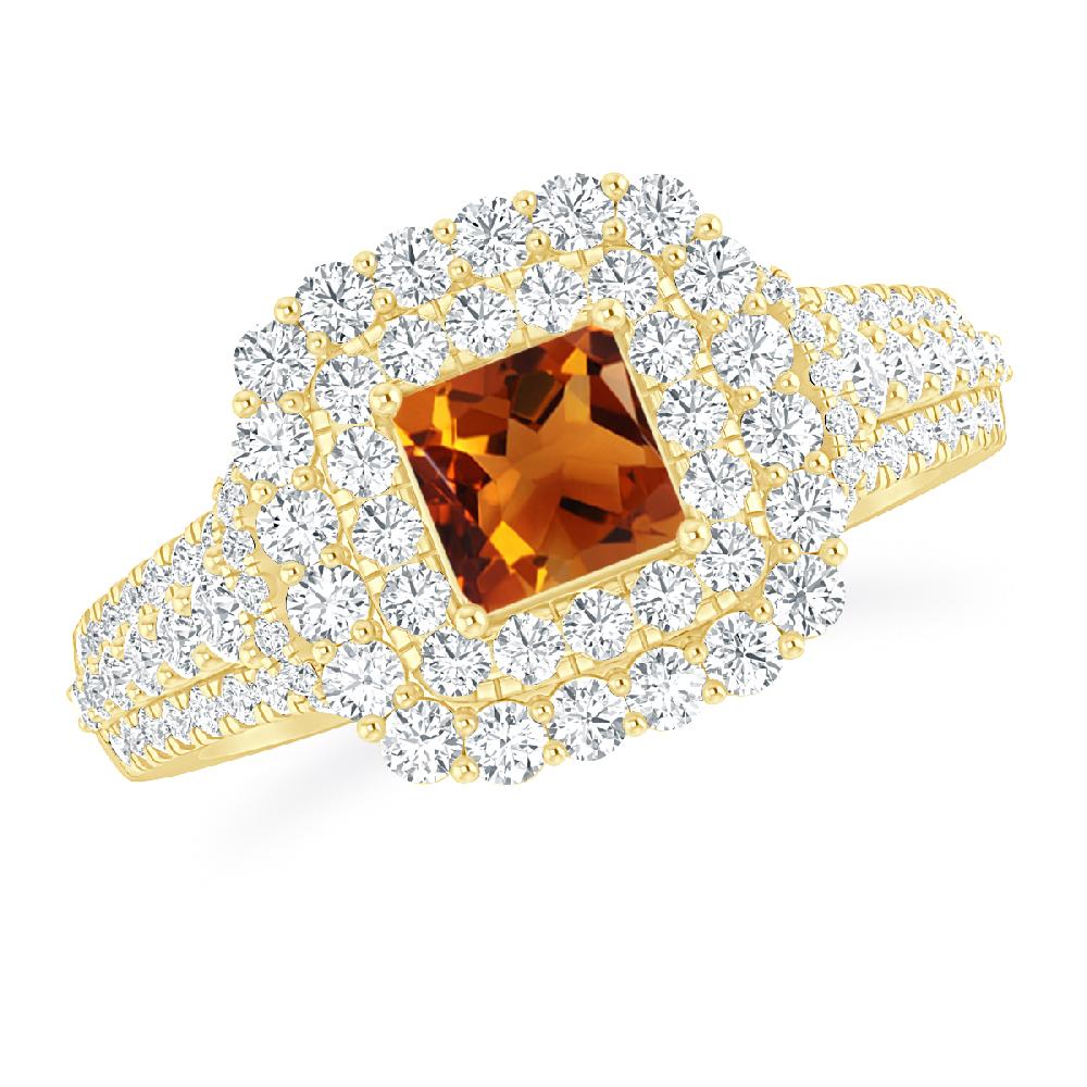 Yellow Gold - Citrine