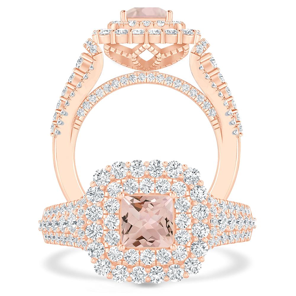 Rose Gold - Morganite