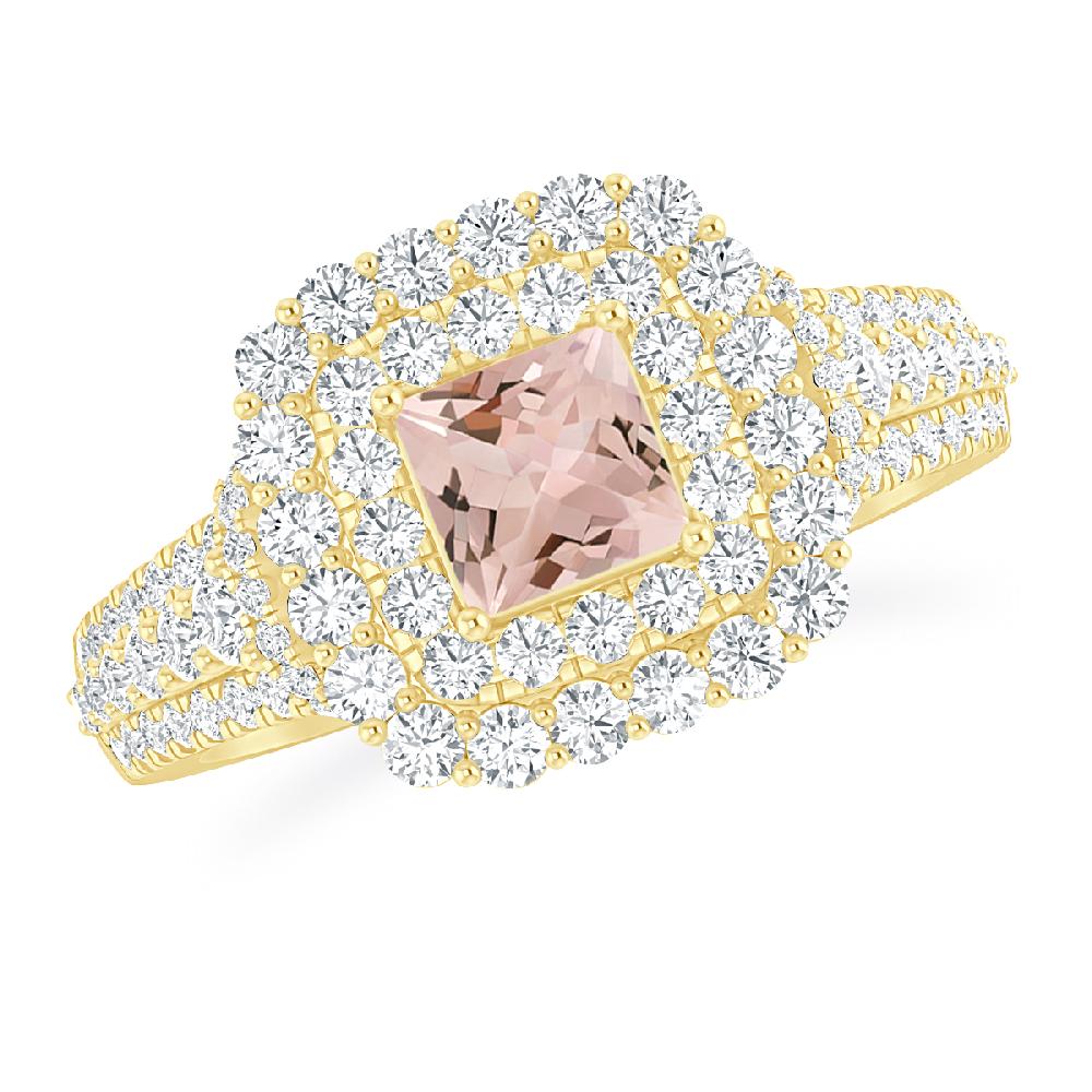 Yellow Gold - Morganite