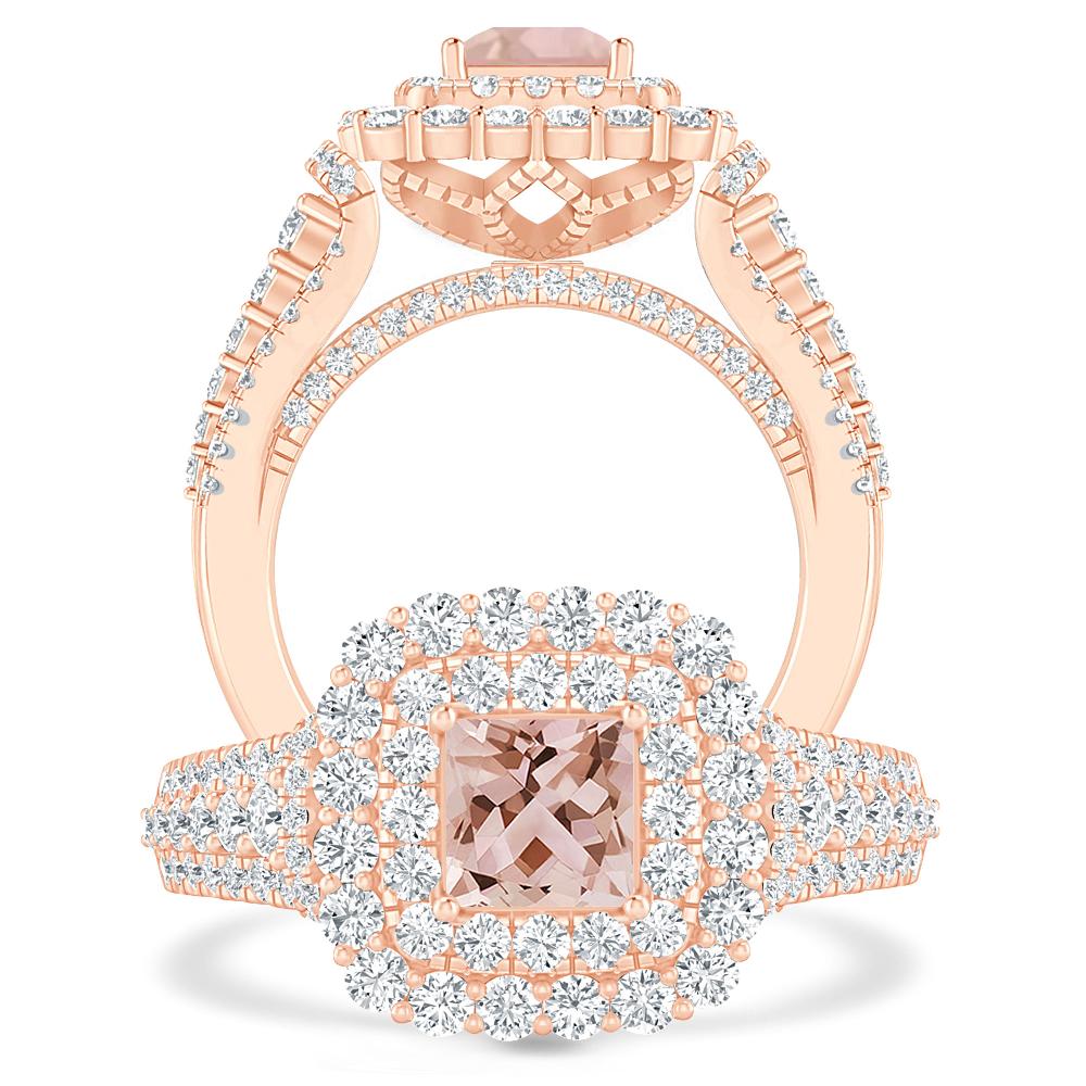 Rose Gold - Morganite