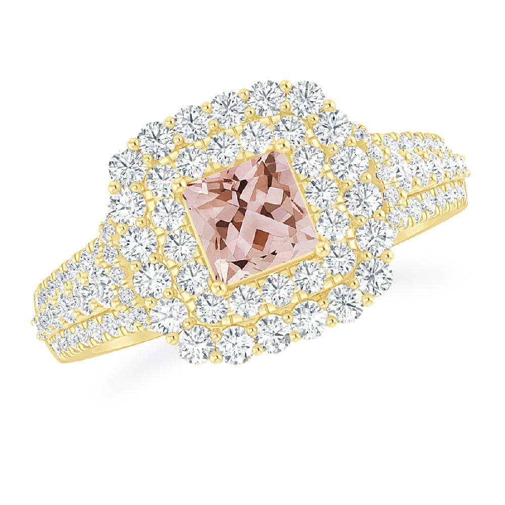 Yellow Gold - Morganite