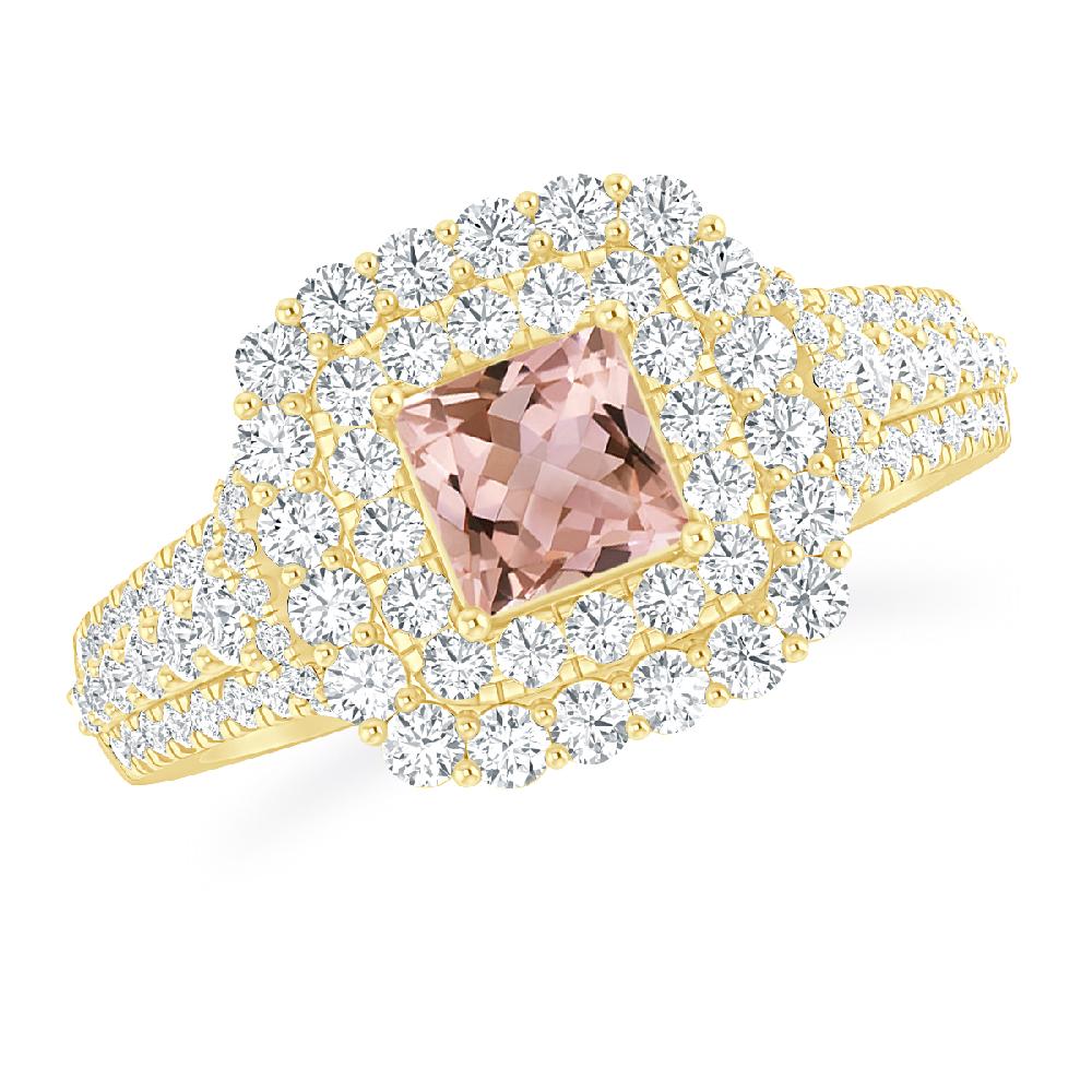 Yellow Gold - Morganite