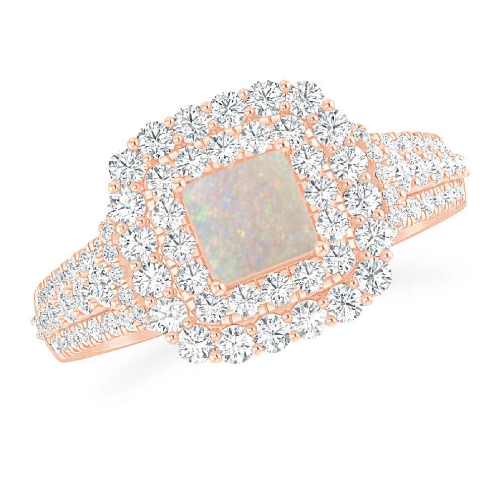 Rose Gold - Opal