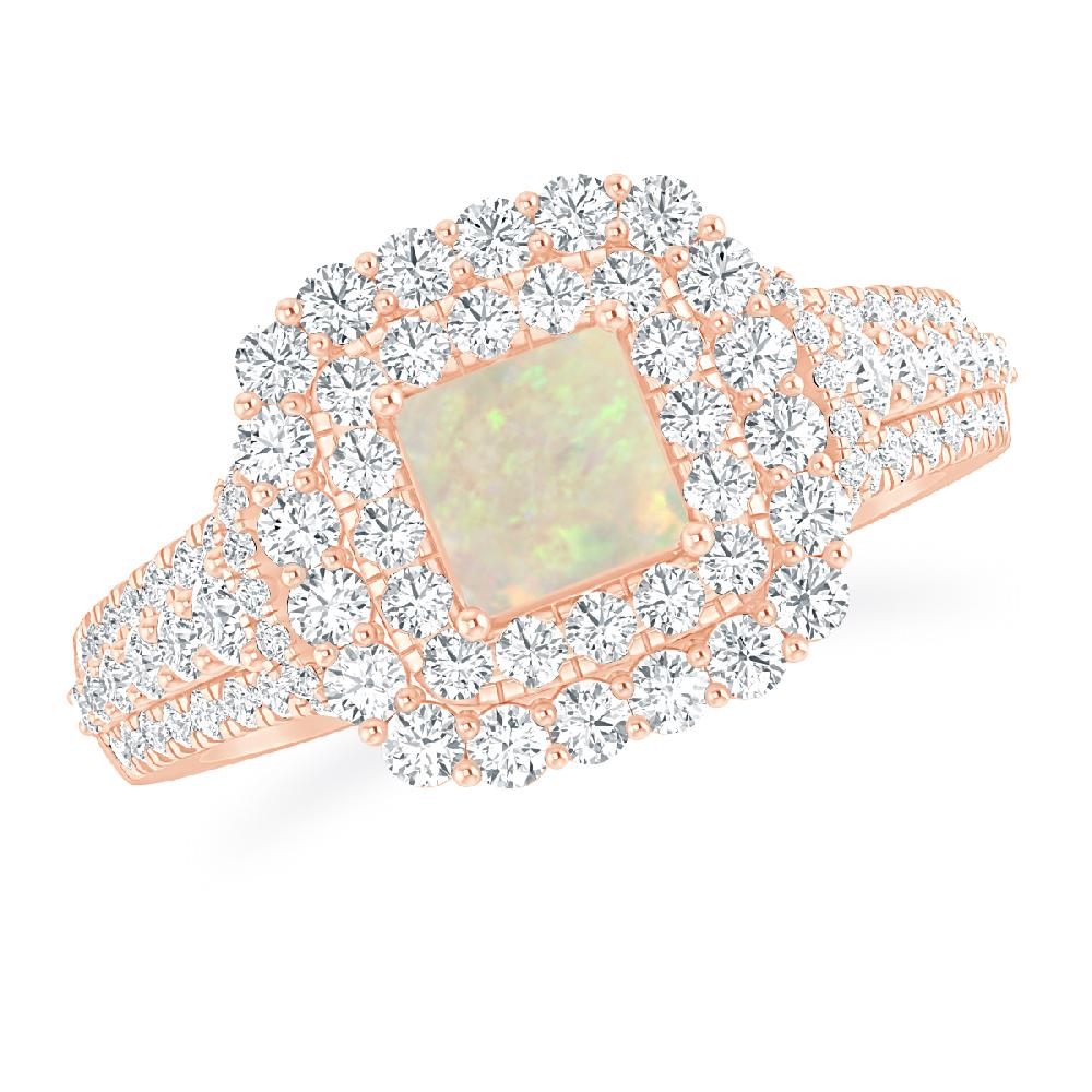 Rose Gold - Opal