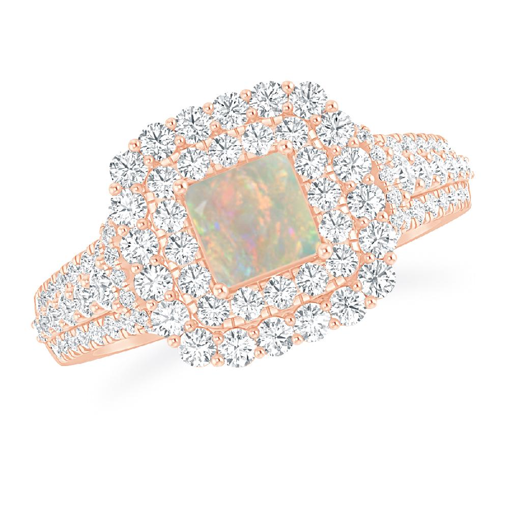 Rose Gold - Opal