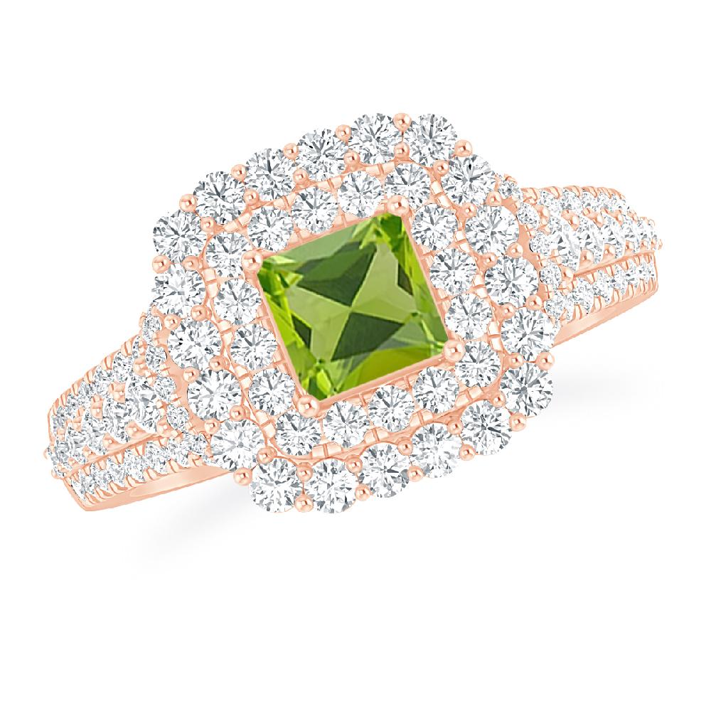 Rose Gold - Peridot