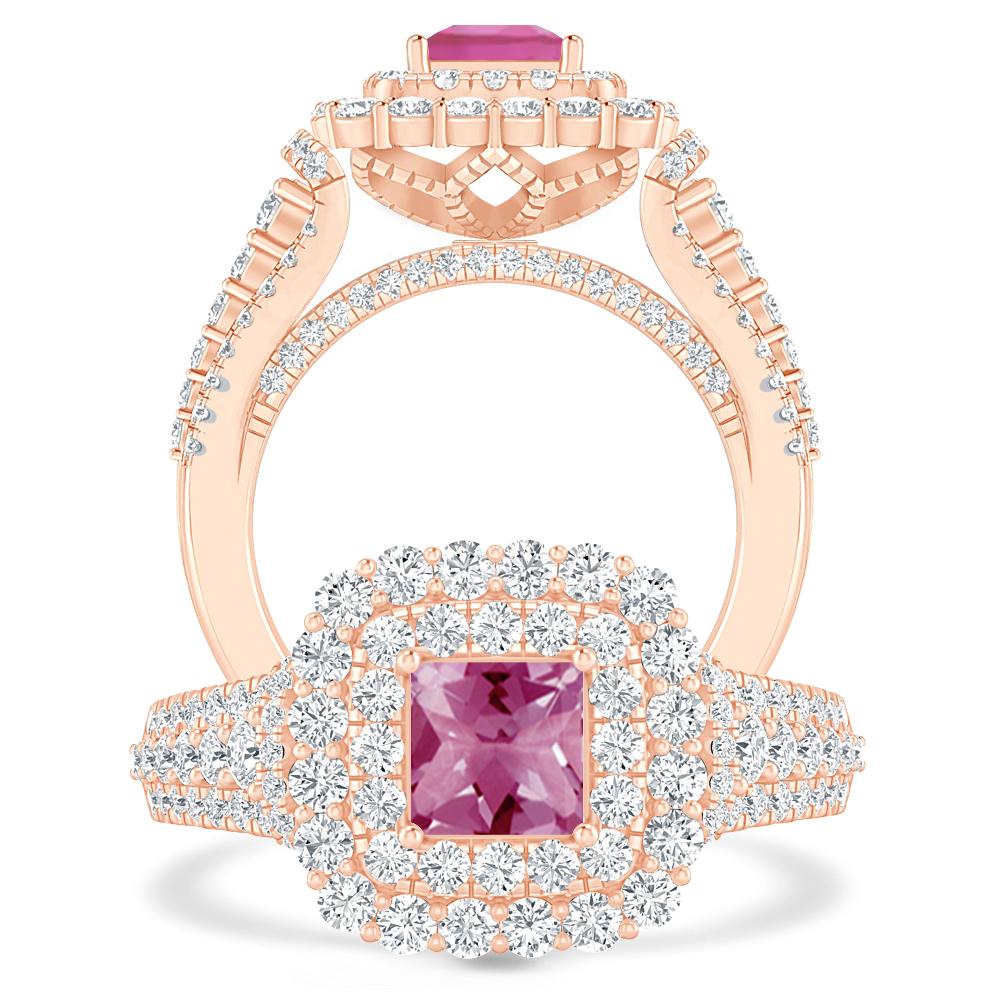 Rose Gold - Pink Tourmaline