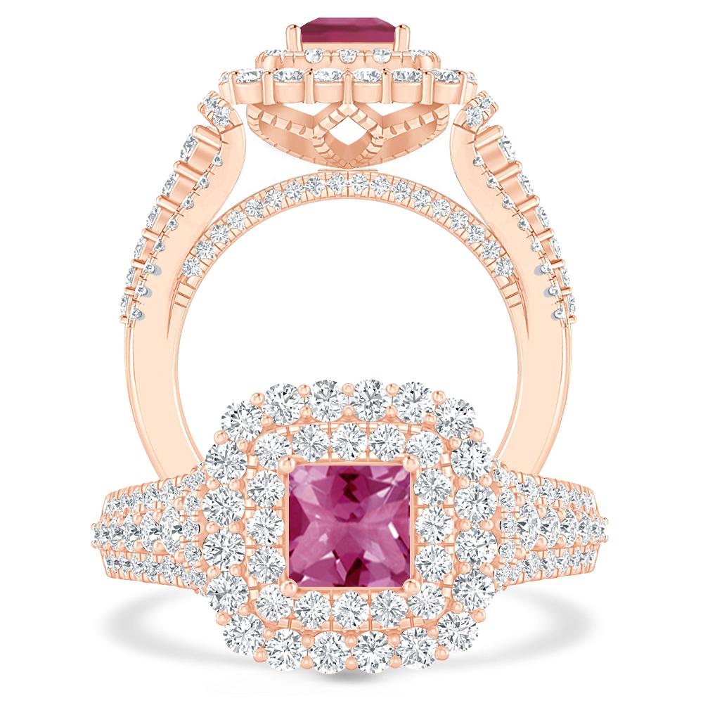 Rose Gold - Pink Tourmaline