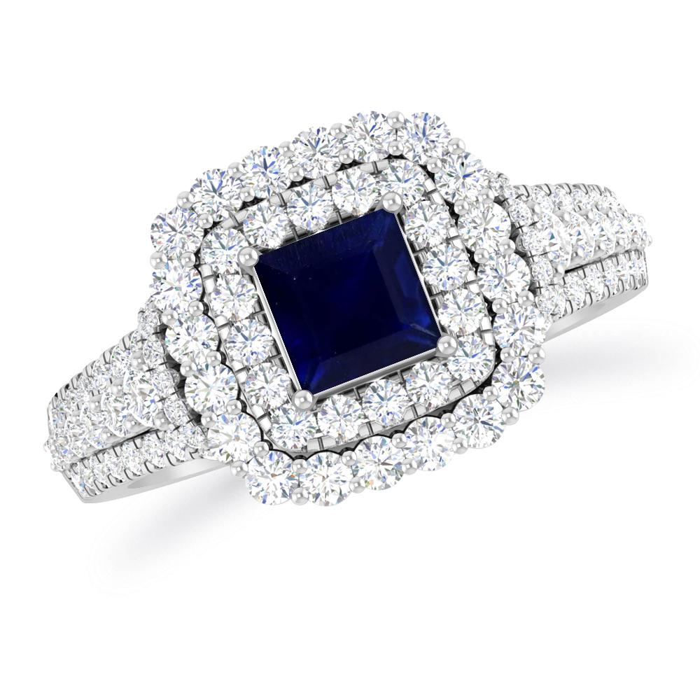 White Gold - Sapphire