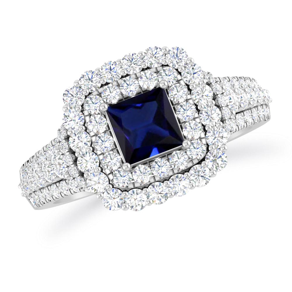 White Gold - Sapphire