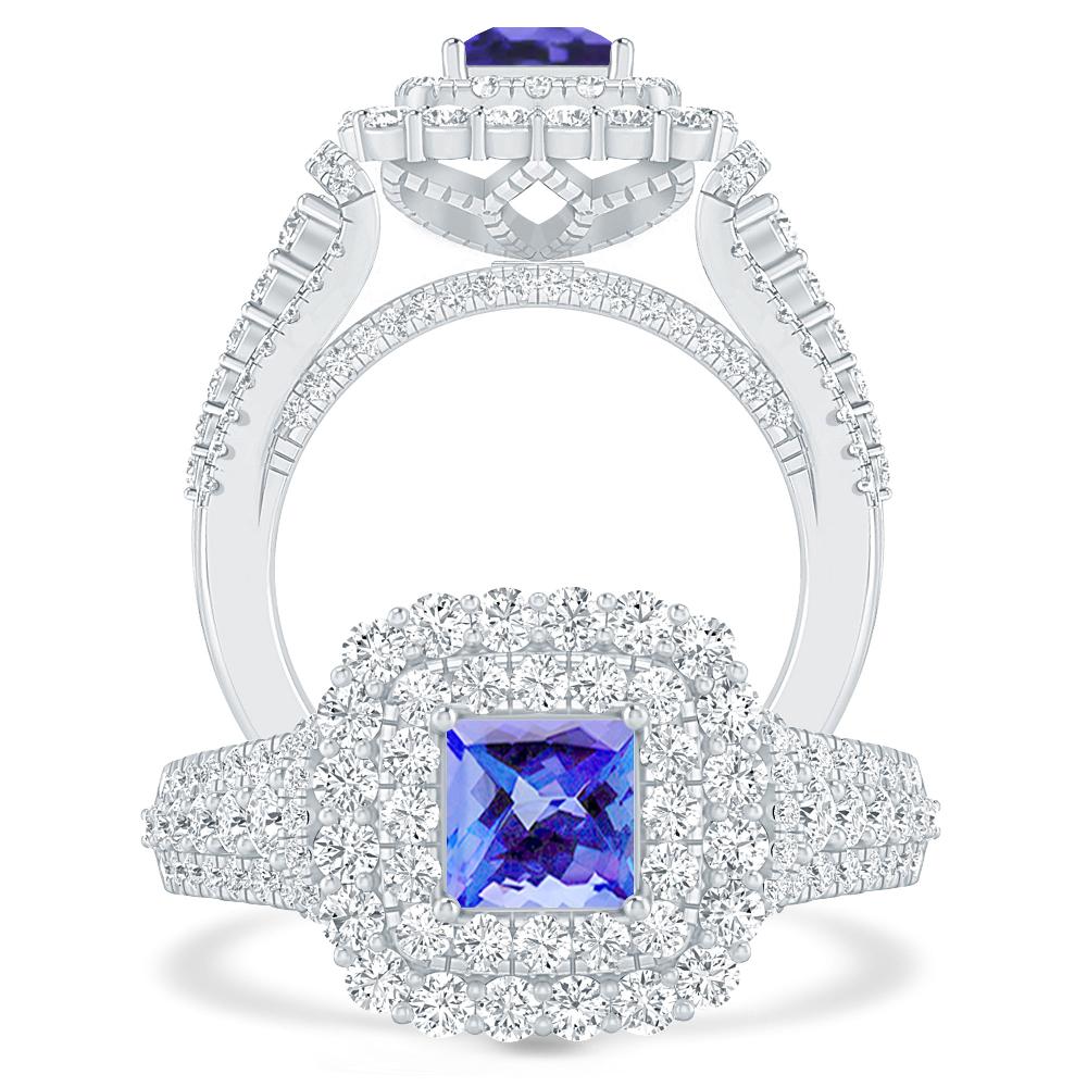 White Gold - Tanzanite