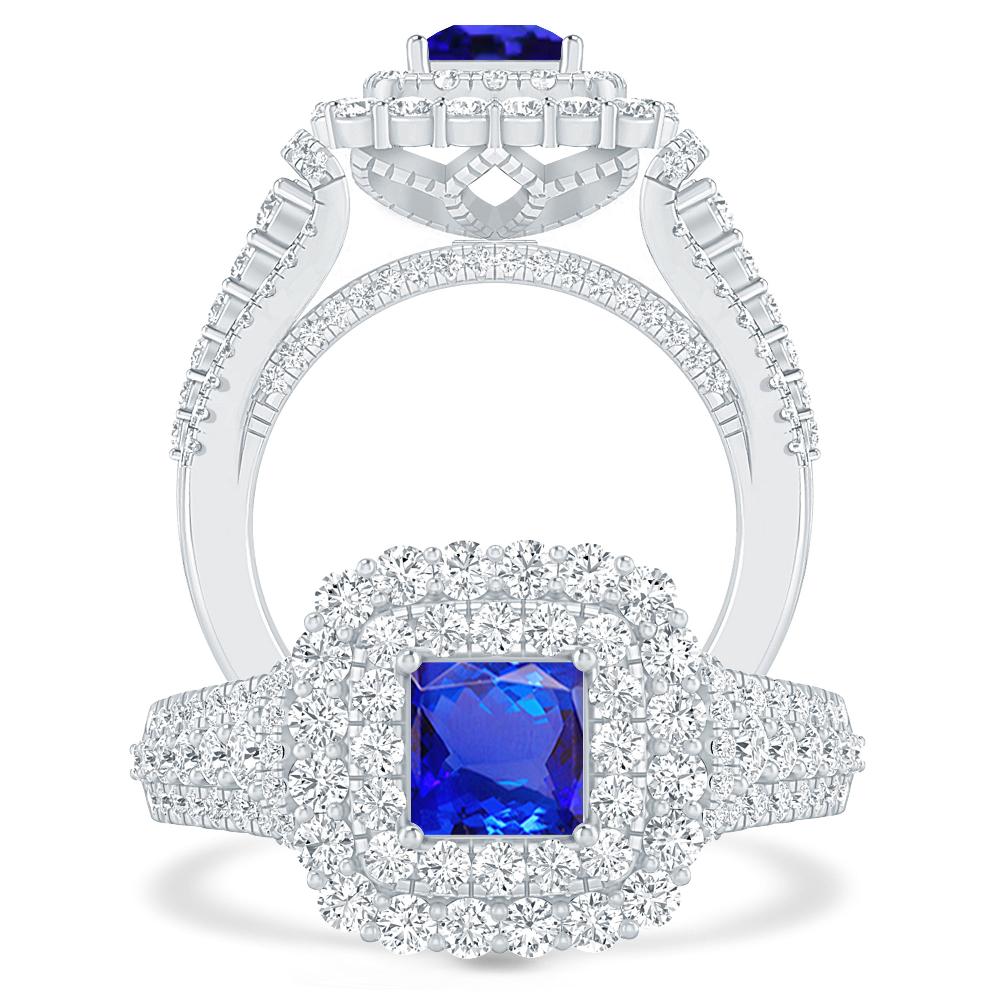 White Gold - Tanzanite