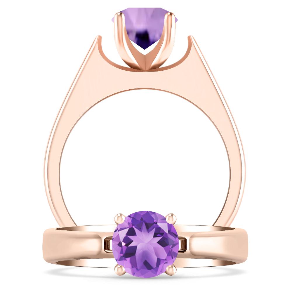 Rose Gold - Amethyst