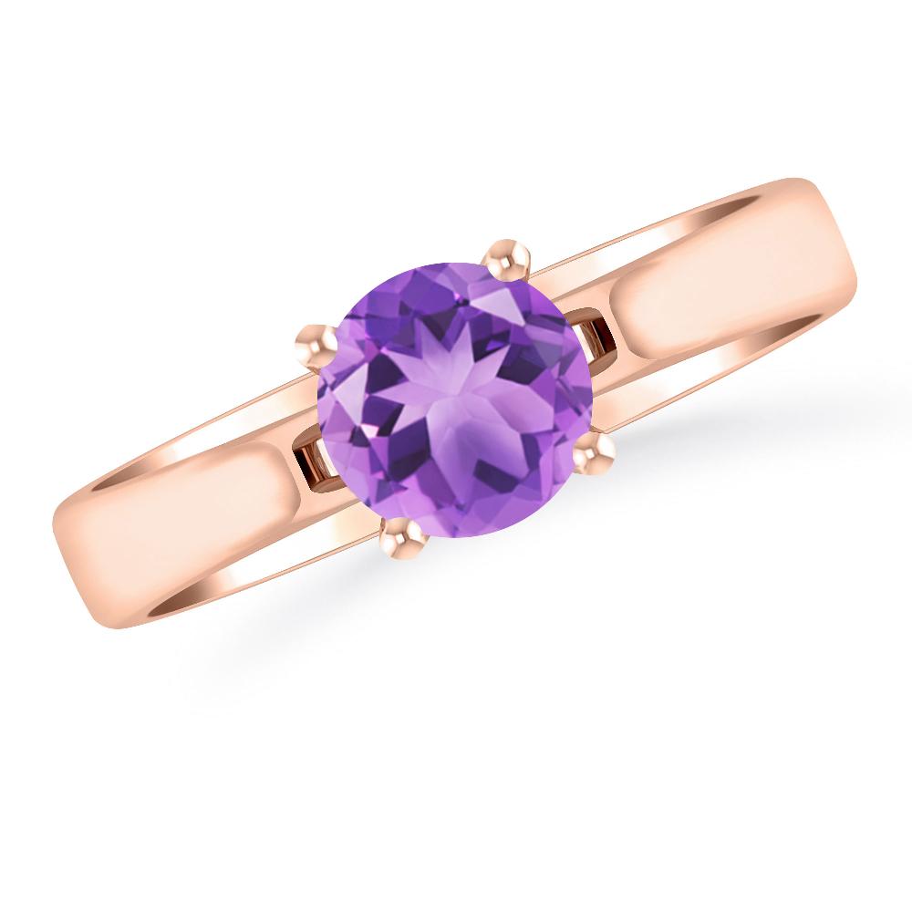 Rose Gold - Amethyst