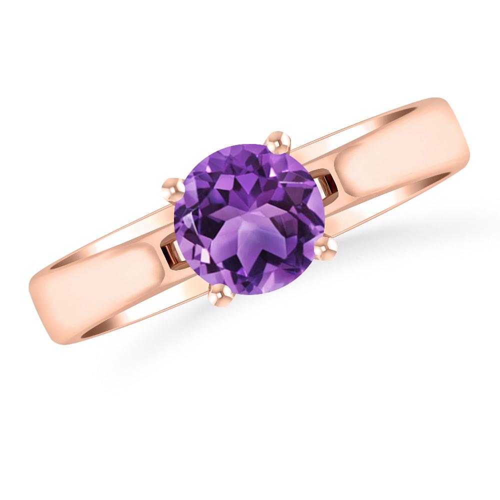 Rose Gold - Amethyst