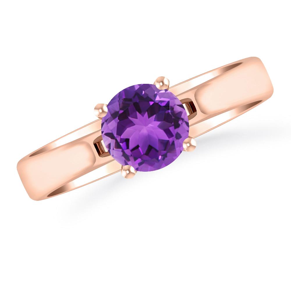 Rose Gold - Amethyst