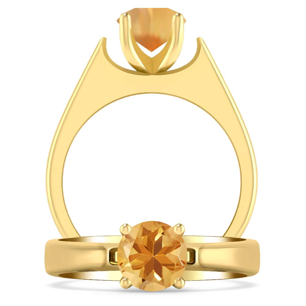 Yellow Gold - Citrine