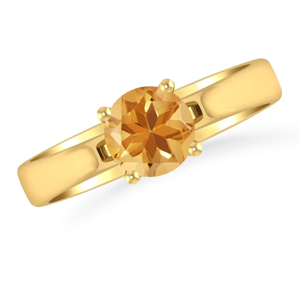 Yellow Gold - Citrine