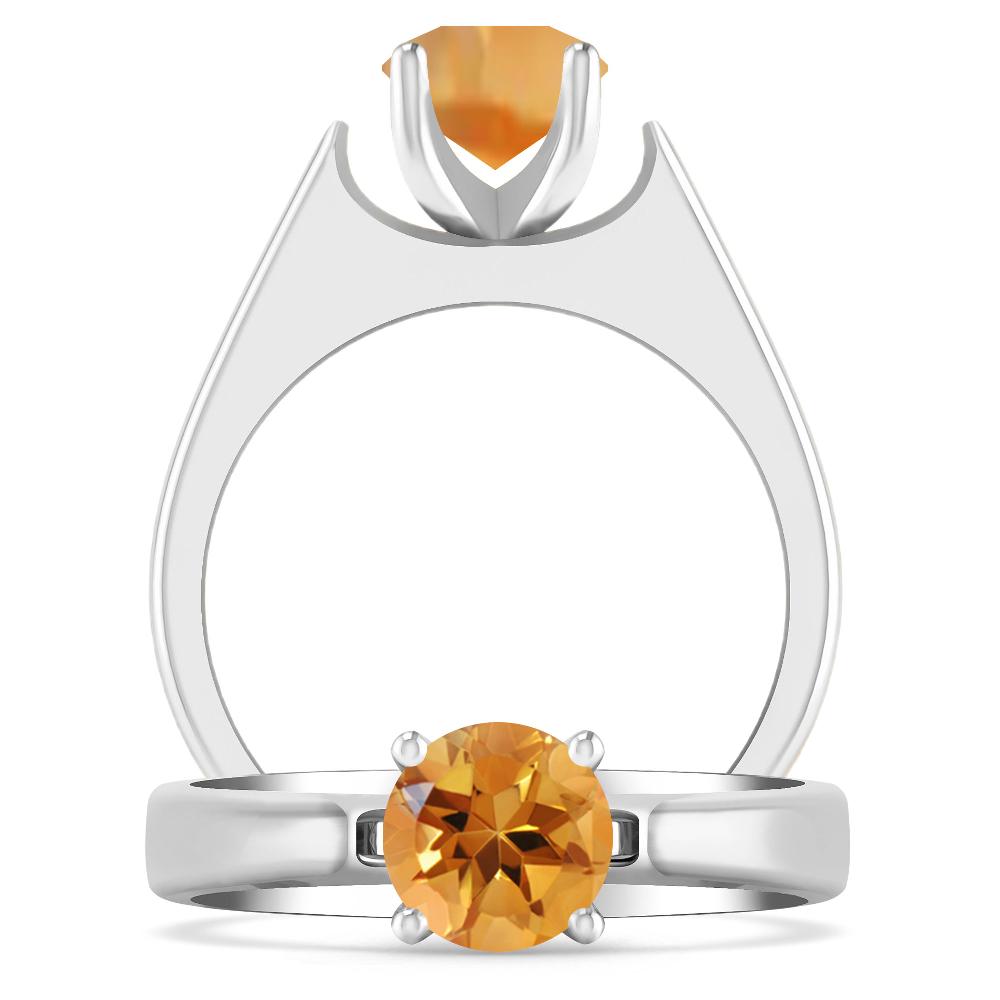 White Gold - Citrine