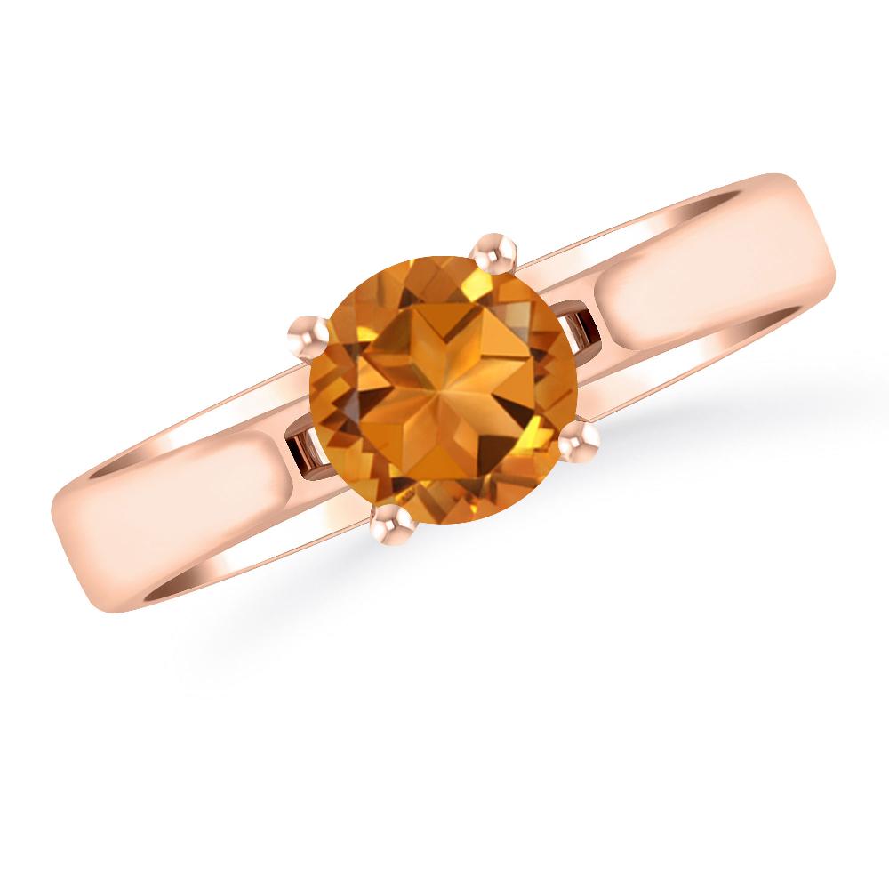 Rose Gold - Citrine