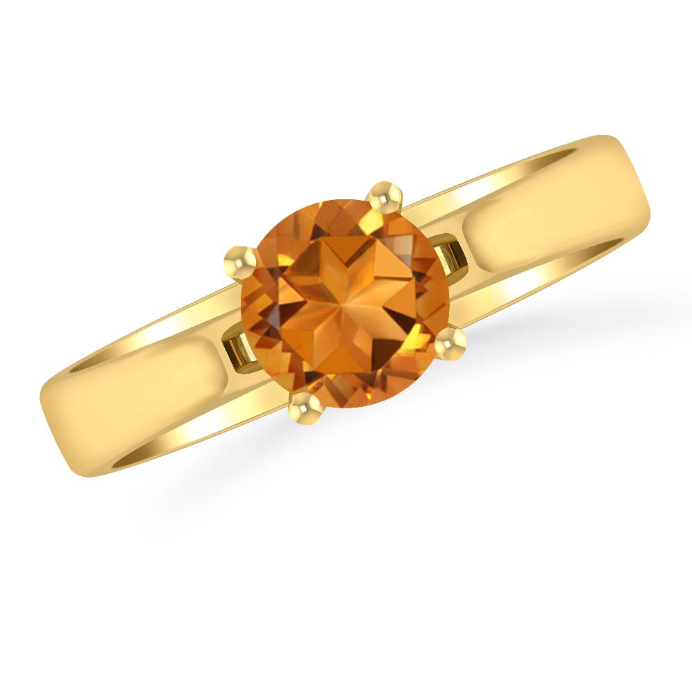 Yellow Gold - Citrine