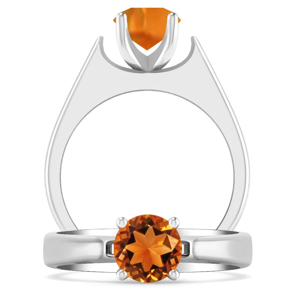 White Gold - Citrine